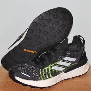 Adidas Terrex Two Ultra Primeblue Trail Running Shoes Womens 8 Black